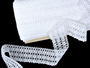 Bobbin lace No. 82165 white | 30 m - 3/5