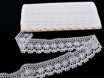 Bobbin lace No. 82171 white | 30 m - 3