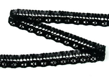 Bobbin lace No. 82184 black | 30 m - 3