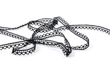 Bobbin lace No. 82195 black | 30 m - 3