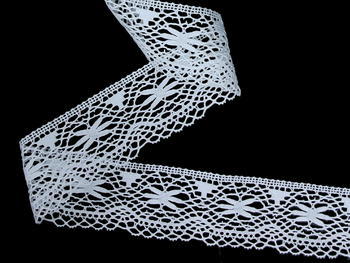 Bobbin lace No. 82210 white | 30 m - 3