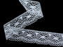 Bobbin lace No. 82210 white | 30 m - 3/5