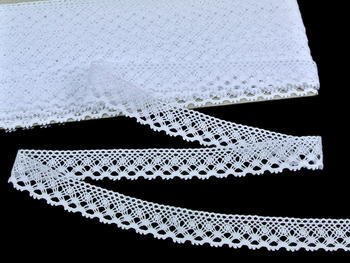 Bobbin lace No. 82222 white | 30 m - 3