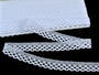 Bobbin lace No. 82222 white | 30 m - 3/5