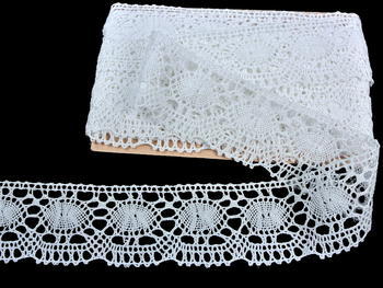 Bobbin lace No. 82279 white | 30 m - 3