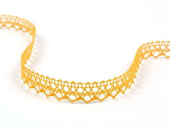 Bobbin lace No. 82302 dark yellow | 30 m - 3