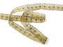 Bobbin lace No. 82308 gold antique | 30 m - 3/5
