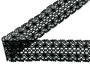 Bobbin lace No.  82309 black | 30 m - 3/4