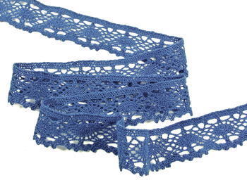 Bobbin lace No. 82338 ocean blue | 30 m - 3