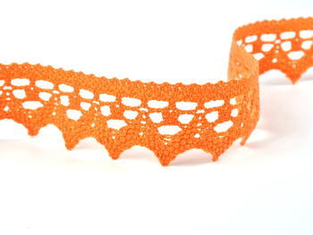 Bobbin lace No. 82341 rich orange | 30 m - 3