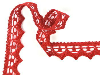 Bobbin lace No. 82352 red | 30 m - 3