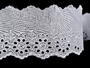 Embroidery lace No. 65020 white | 9,2 m - 4/5