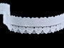 Embroidery lace No. 65093 white | 9,2 m - 4/5