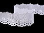 Embroidery lace No. 65006 white | 9,2m - 4/5
