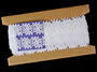 Embriodery lace No. 66001 white | 9,2 m - 4/4