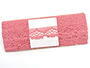 Cotton bobbin lace 75019, width 31 mm, rose - 4/4