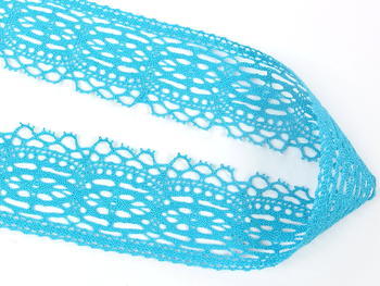 Bobbin lace No. 75037 turquoise | 30 m - 4