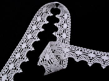 Bobbin lace No. 75041 white | 30 m - 4