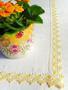 Bobbin lace No. 75041 white/yellow/light yellow | 30 m - 4/4
