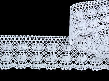 Bobbin lace No. 75076 white | 30 m - 4