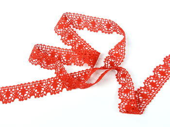 Bobbin lace No. 75088 red | 30 m - 4