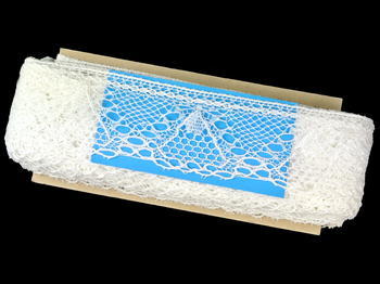 Bobbin lace No. 75028 white mercerized | 30 m - 4
