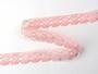 Cotton bobbin lace 75133, width 19 mm, pink - 4/4