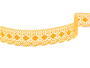 Bobbin lace No. 75184 dark yellow  | 30 m - 4/5