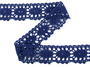 Bobbin lace No. 75187 blue | 30 m - 4/4