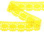 Bobbin lace No. 75187 yellow | 30 m - 4/5
