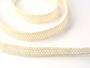 Cotton bobbin lace insert 75212, width 13 mm, ecru - 4/4