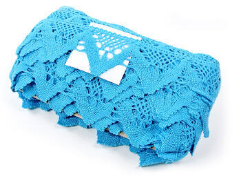 Bobbin lace No. 75221 turquoise | 30 m - 4