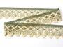 Cotton bobbin lace 75222, width 46 mm, ecru - 4/4