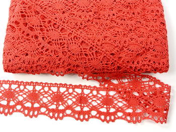 Bobbin lace No. 75238 coral | 30 m - 4