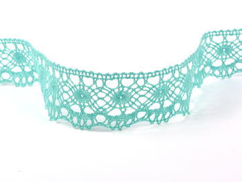 Bobbin lace No. 75238 green | 30 m - 4