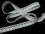 Acryl bobbin lace 75239, width 19 mm, 100% acryl, gray - 4/5