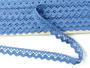 Paličkovaná krajka vzor 75259 blankytně modrá | 30 m - 4/5