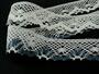 Linen bobbin lace 75261, width 40 mm, 100% linen bleached - 4/4