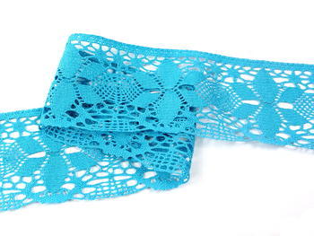 Bobbin lace No. 75286 turquoise | 30 m - 4