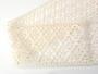 Cotton bobbin lace insert 75291, width 30 mm, ivory - 4/4