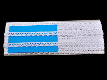 Bobbin lace No. 75358 white | 30 m - 4