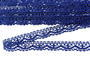 Paličkovaná krajka vzor 75395 tmavě modrá | 30 m - 4/4