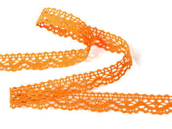 Bobbin lace No. 75395 orange | 30 m - 4