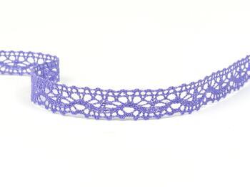 Cotton bobbin lace 75395, width 16 mm, purple II - 4