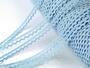 Cotton bobbin lace 75397, width 9 mm, pale blue - 4/4