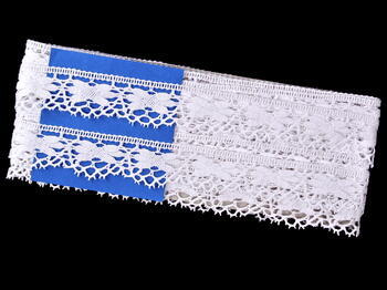 Bobbin lace No. 75467 white | 30 m - 4