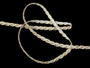 Bobbin lace No. 75481 white/gold | 30 m - 4/5