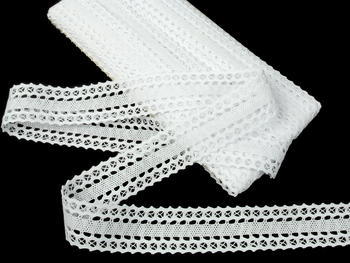 Bobbin lace No. 75511 white | 30 m - 4