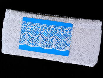 Bobbin lace No. 75541 white | 30 m - 4