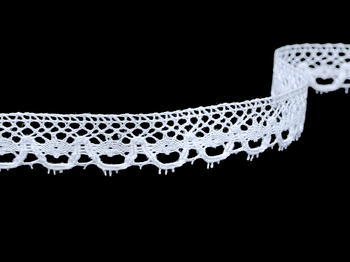 Bobbin lace No. 75554 white | 30 m - 4